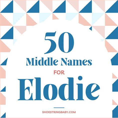 middle name for elodie